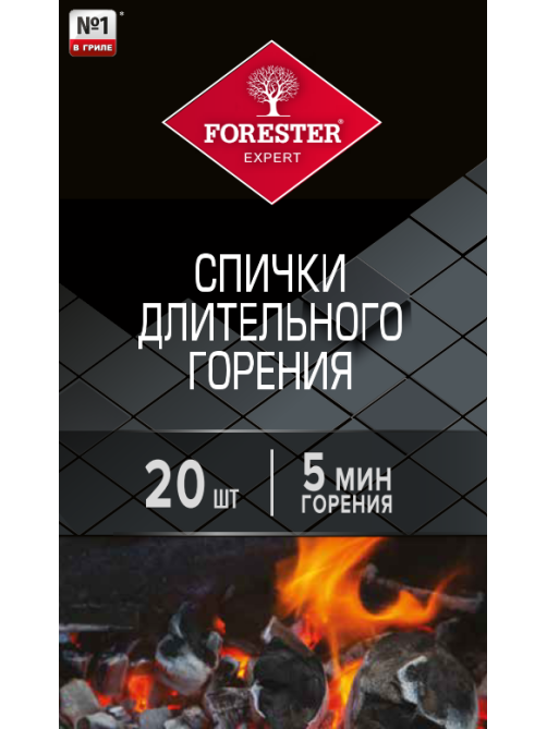 Спички длительного горения Forester, 20шт
