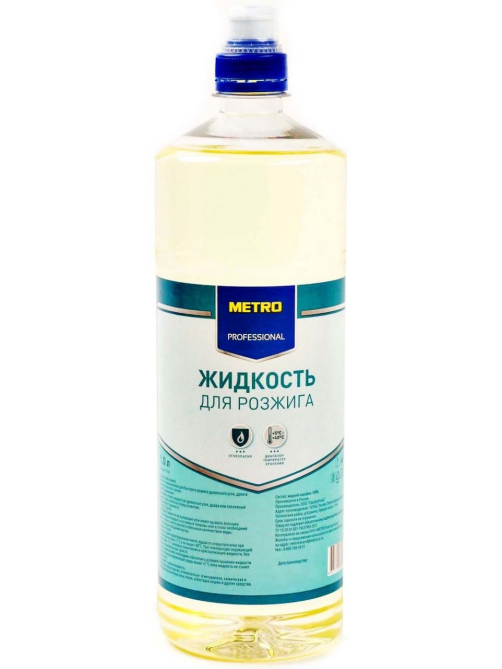 METRO PROFESSIONAL Жидкость для розжига, 1л