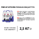 Брикеты угольные Fire Up Kitchen 2.5кг