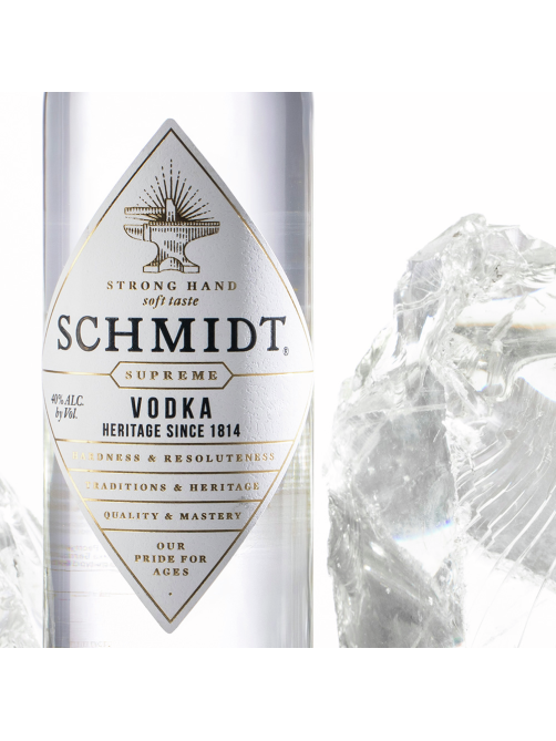 Водка Schmidt Supreme, 0.5л
