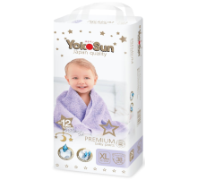 Подгузники-трусики YokoSun Premium XL 12-20кг, 38шт