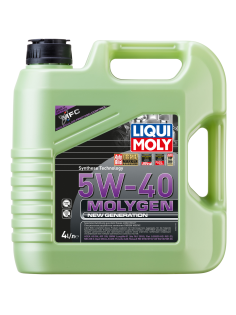 Масло моторное Liqui Moly Molygen 5W-40 с присадками, 4л