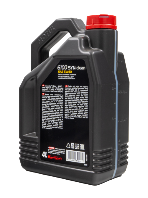 Масло моторное Motul 6100 Syn-Clean 5W40, 4л