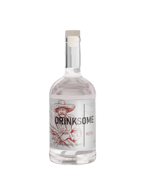 Напиток безалкогольный Drinksome Mezcal Мескаль негазированный, 0.7л