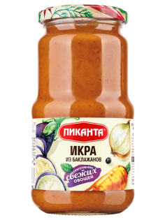 Икра из баклажанов Пиканта, 450г