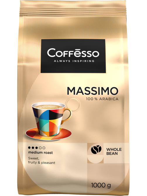 Кофе Coffesso Massimo зерновой, 1кг