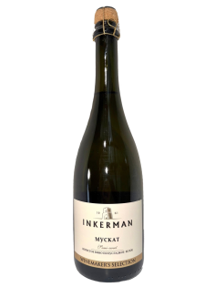 Вино игристое Inkerman Winemaker's Selection белое полусладкое, 0.75л