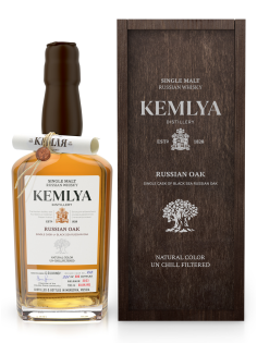 Виски Kemlya Russian Oak в подарочной упаковке, 0.7л