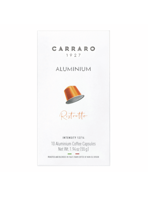 Кофе в капсулах Carraro Ristretto для кофемашин Nespresso 10шт, 55г