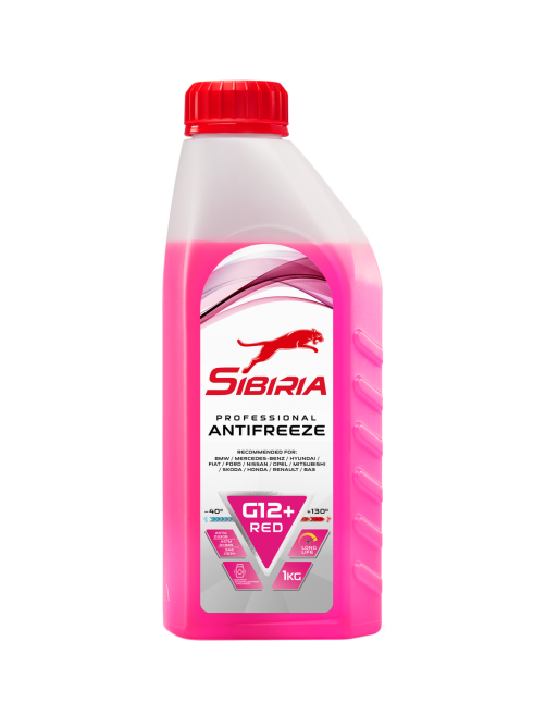 Антифриз Sibiria Red G12+, 1кг