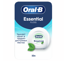 Зубная нить Oral-B Essential Floss мята, 50м