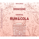 Напиток безалкогольный Drinksome Cocktail Rum&Cola Коктейль Ром и Кола газированный, 330мл