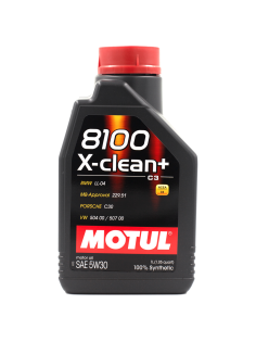 Масло моторное Motul 8100 X-Clean+ 5W30, 1л