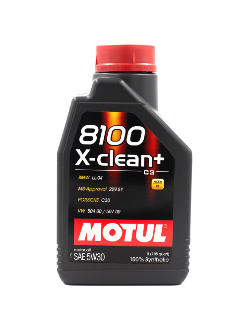 Масло моторное Motul 8100 X-Clean+ 5W30, 1л