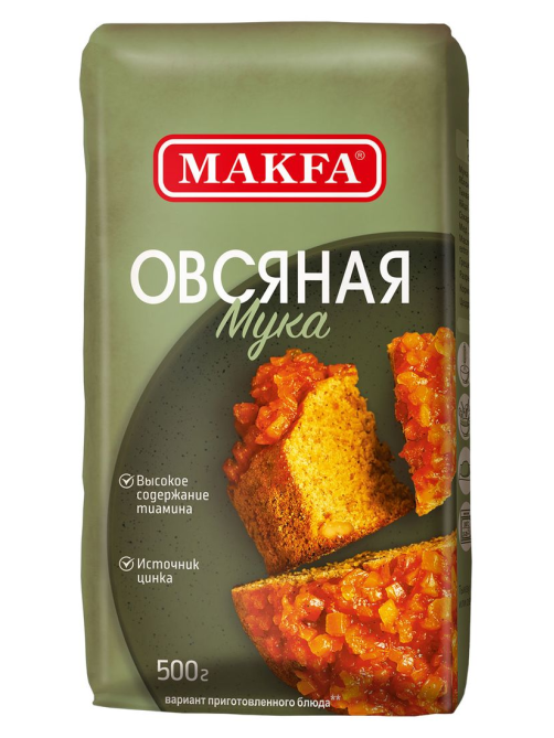 Мука Makfa овсяная, 500г