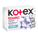Прокладки гигиенические Kotex Young Normal ночные для девочек, 6шт