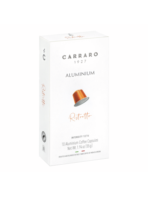 Кофе в капсулах Carraro Ristretto для кофемашин Nespresso 10шт, 55г