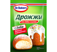 Дрожжи Dr.Bakers для сдобы и кулича, 8г
