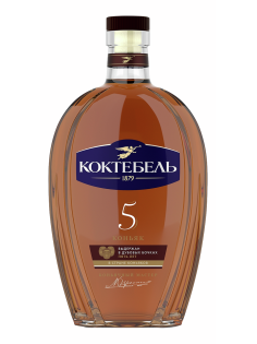 Коньяк Коктебель 5 лет, 1л