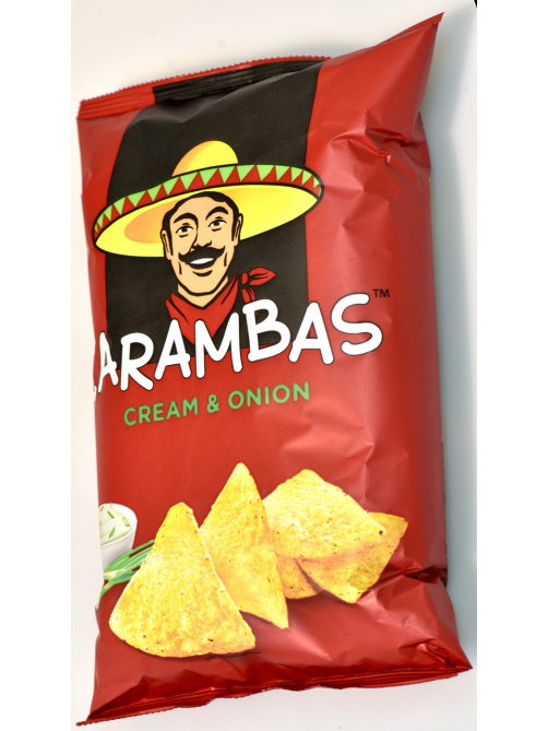 Начос Carambas Сметана и лук, 150г