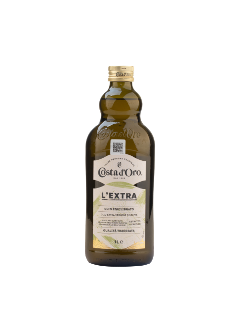 Масло оливковое Costa d'Oro L'Extra Extra Virgin нерафинированное, 1л