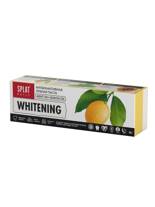 Зубная паста Splat Daily Whitening для отбеливания зубов, 100г