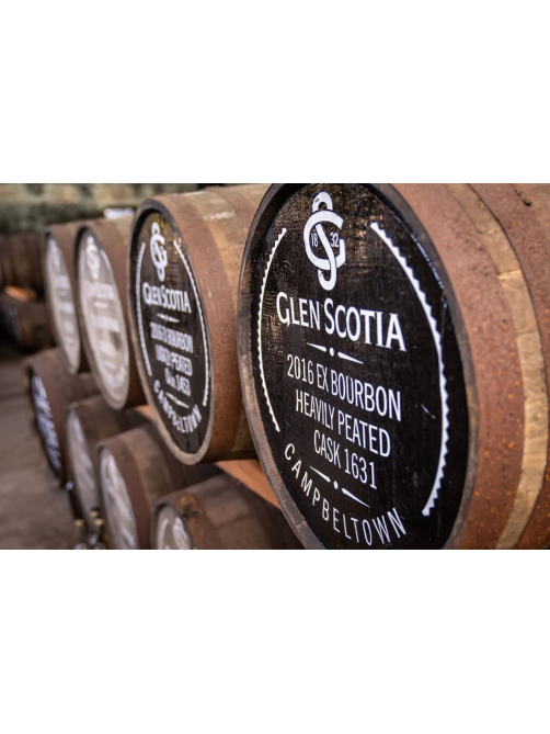 Виски шотландский Glen Scotia 10 лет в подарочной упаковке, 0.7л