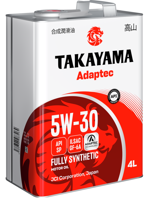 Масло моторное Takayama Adaptec GF-6A SP 5W-30, 4л