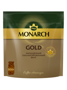 Кофе Monarch Голд растворимый, 500г