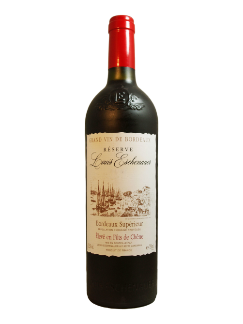 Вино Louis Eschenauer Bordeaux Superieur AOC Reserve красное сухое, 0.75л