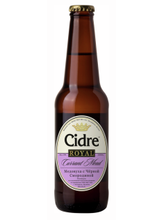 Медовуха Cidre Royal черная смородина, 0.33л