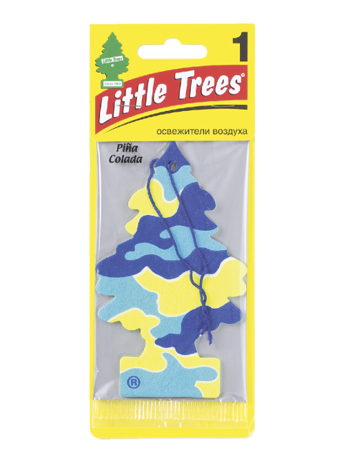 Ароматизатор для автомобиля Car Freshner Little Trees Аромат ванили