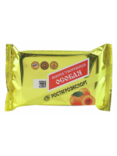 Масса творожная Ростагроэкспорт особая с курагой 23%, 180г