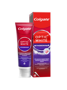 Зубная паста Colgate Optic White мгновенный, 75мл
