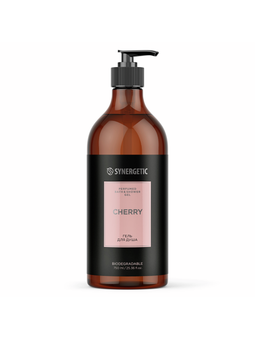 Гель для душа Synergetic вишня, 750мл