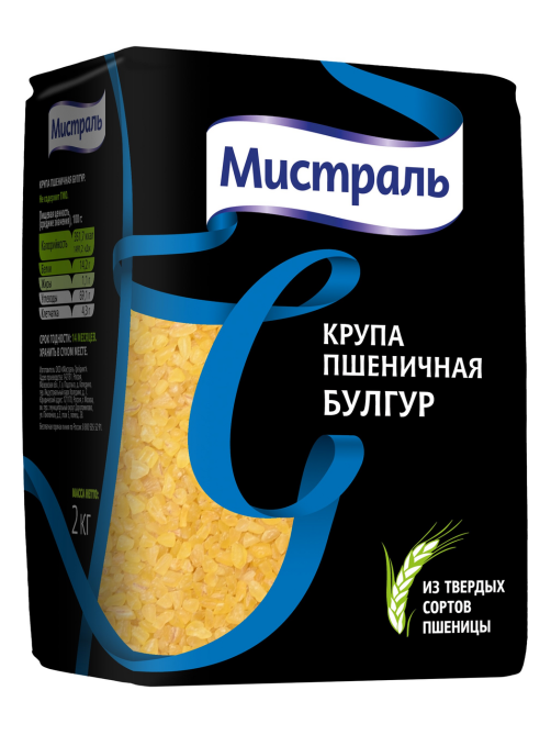 Крупа булгур Мистраль 2кг