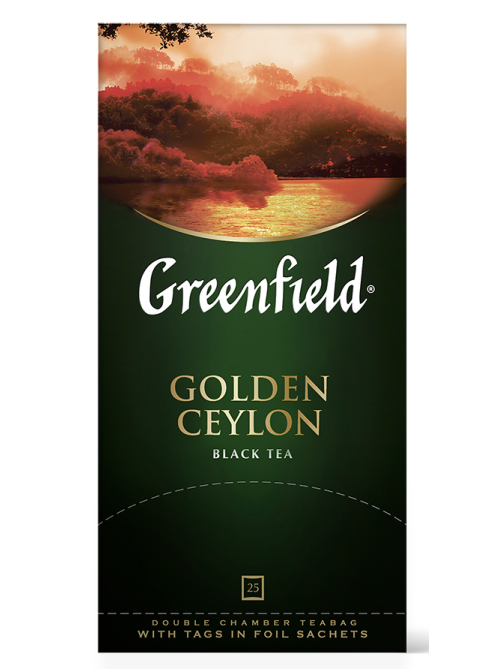 Чай Greenfield Golden Ceylon черный (2г х 25 пак), 50г