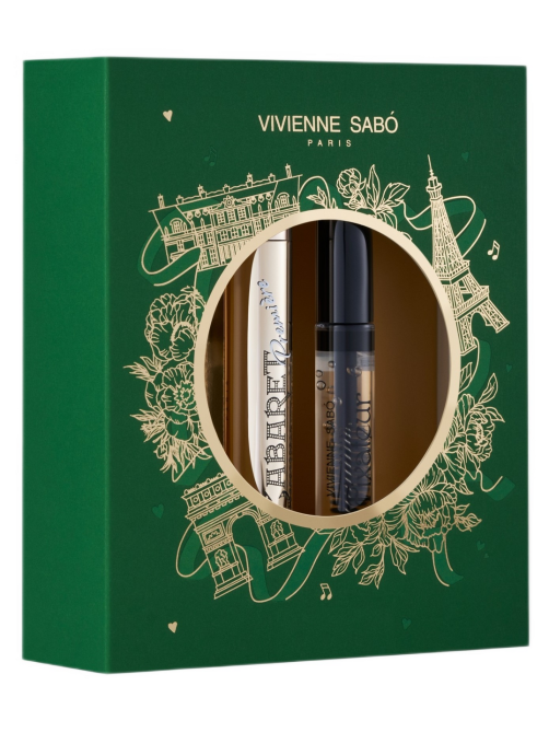 Подарочный набор Vivienne Sabo тушь Cabaret premiere 01 9мл и гель для бровей Fixateur 02 6мл