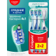 Зубная щетка Colgate 360 удаление бактерий средняя 4в1 2+2шт