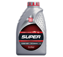Масло моторное Lukoil Супер 10W-40 SG/CD полусинтетическое, 1л