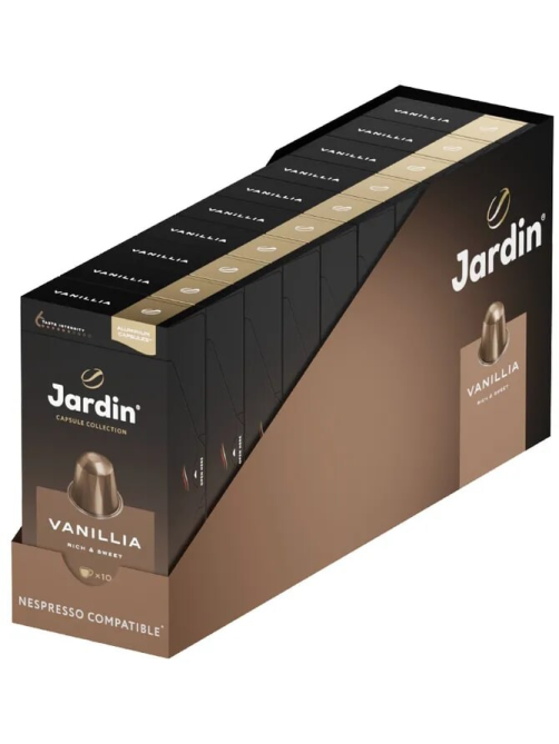 Кофе в капсулах Jardin Vanillia Rich&Sweet для кофемашин Nespresso 10шт, 50г