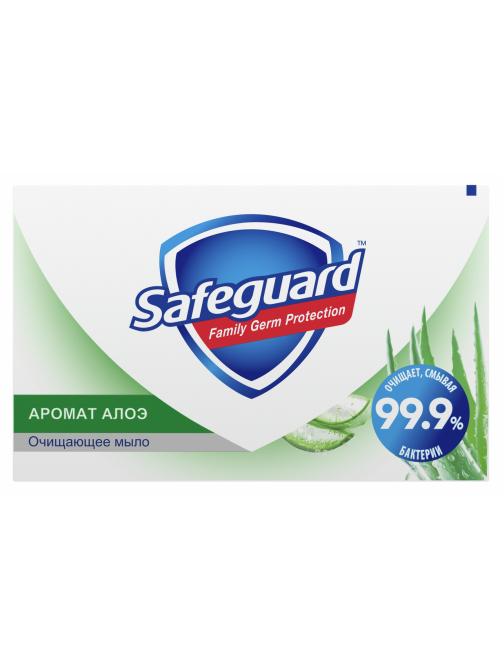 Мыло Safeguard аромат алоэ, 100г
