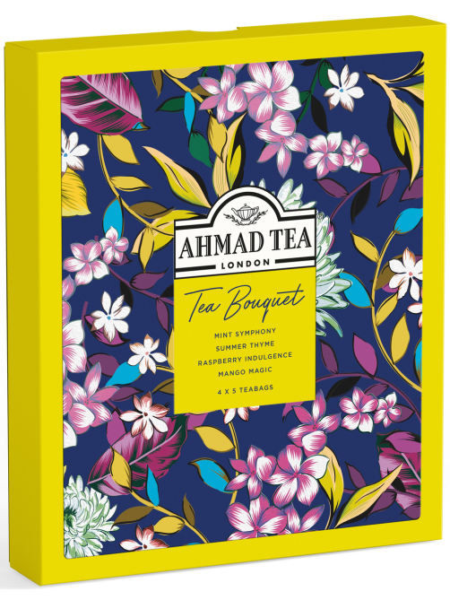 Чай подарочный Ahmad Tea Чайный букет ассорти 4 вкуса, 31.5г