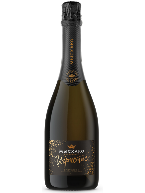 Вино игристое Мысхако белое брют, 0.75л