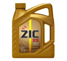 Масло моторное синтетическое Zic X9 5W-30, 4л