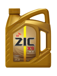 Масло моторное синтетическое Zic X9 5W-30, 4л