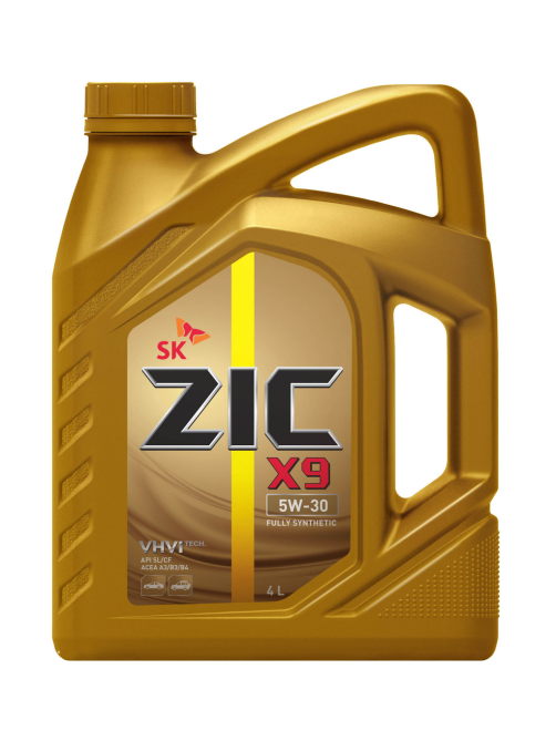 Масло моторное синтетическое Zic X9 5W-30, 4л