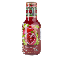 Холодный чай Arizona Гранат зеленый со вкусом граната, 500мл