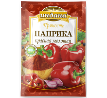 Паприка Индана красная молотая, 15г