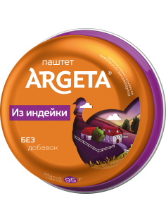 Паштет Argeta из индейки, 95г